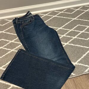 Old Navy Blue Straight Jeans Classic Denim